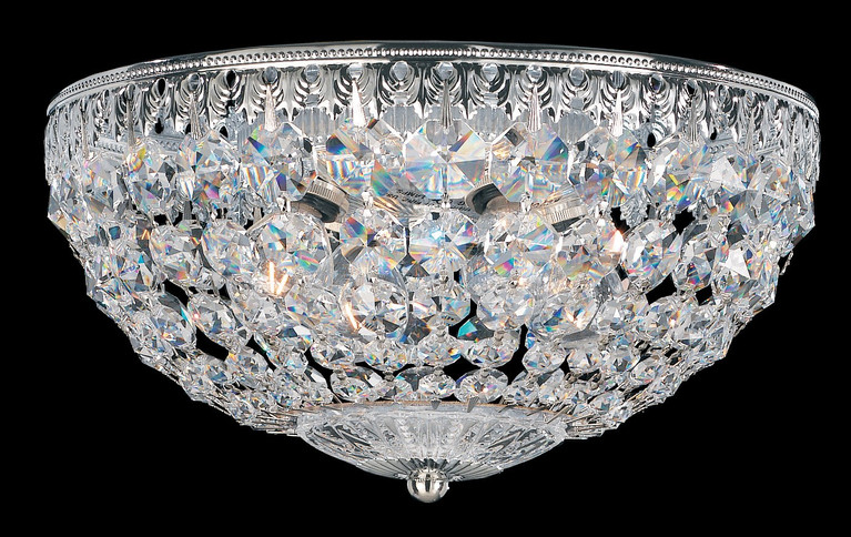 Schonbek - 1560-211R - Four Light Flush Mount - Petit Crystal - Aurelia