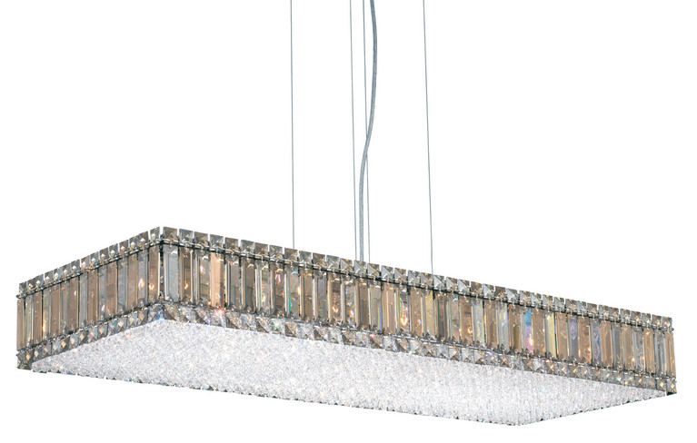Schonbek - 2274R - 23 Light Pendant - Quantum - Polished Stainless Steel