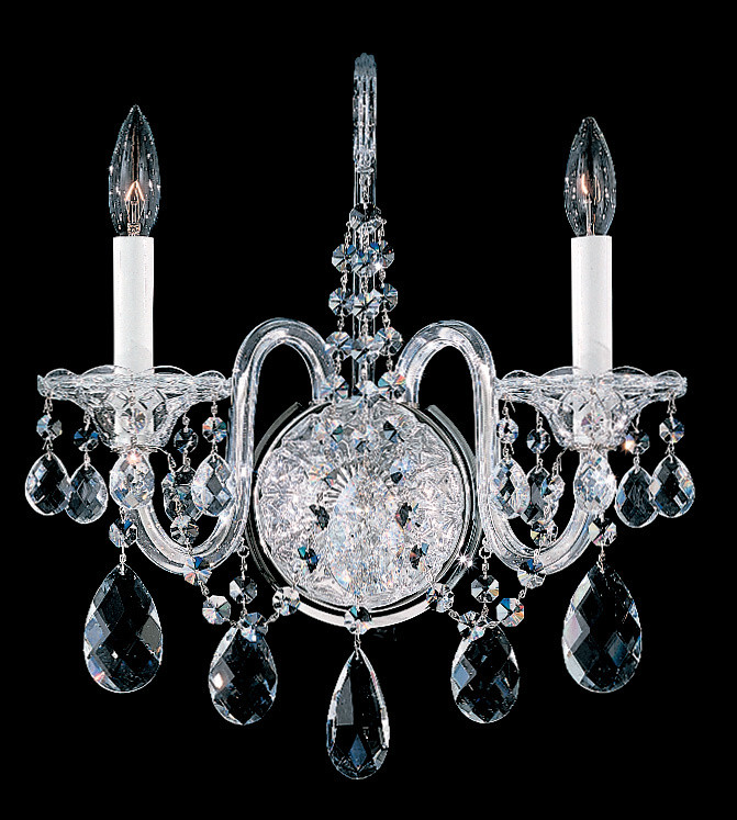 Schonbek - 2991-40R - Two Light Wall Sconce - Sterling - Polished Silver