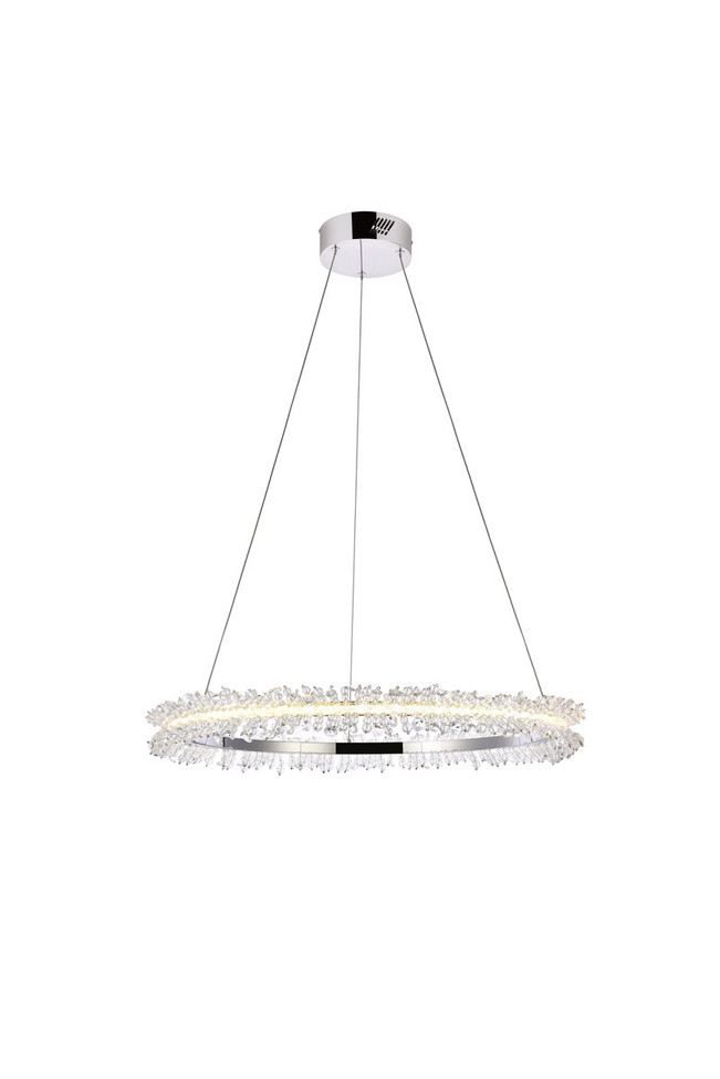 Elegant Lighting - 3506D26C - LED Pendant - Laurel - Chrome