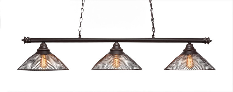 Toltec Lighting - 373-DG-808-LED18A - LED Bar Shown - Oxford - Dark Granite