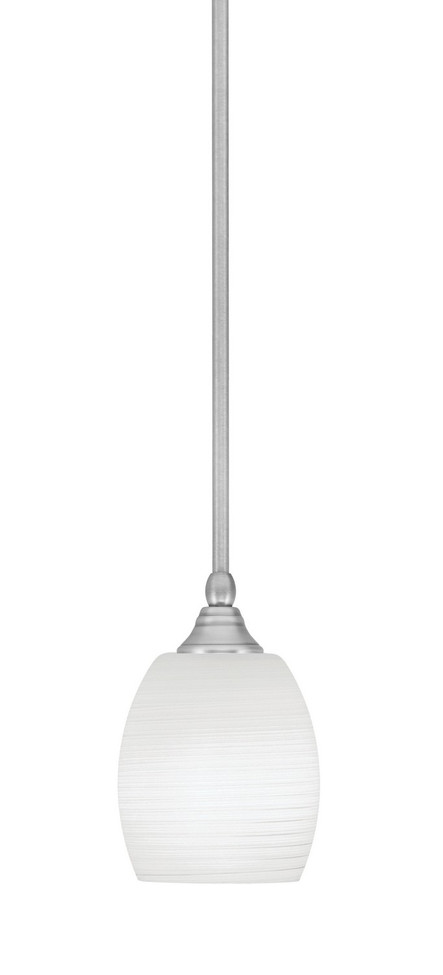 Toltec Lighting - 23-BN-615 - One Light Mini Pendant - Any - Brushed Nickel