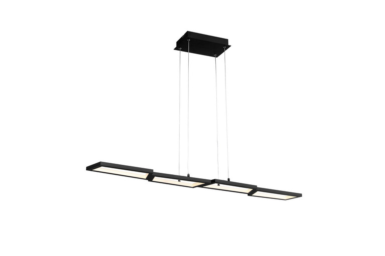 Dals - PDL44-3K-BK - LED Pendant - Black
