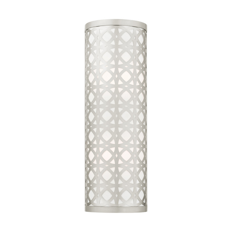 Livex Lighting - 49879-91 - Two Light Wall Sconce - Calinda - Brushed Nickel