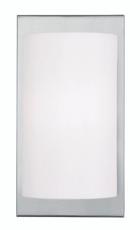 Livex Lighting - 50860-91 - One Light Wall Sconce - ADA Wall Sconces - Brushed Nickel