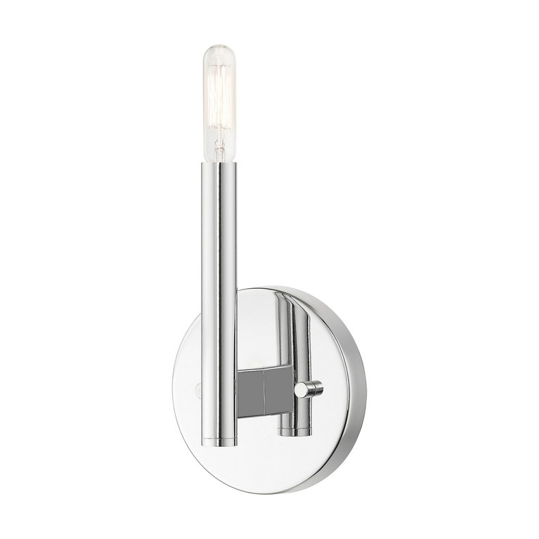 Livex Lighting - 51171-05 - One Light Wall Sconce - Copenhagen - Polished Chrome