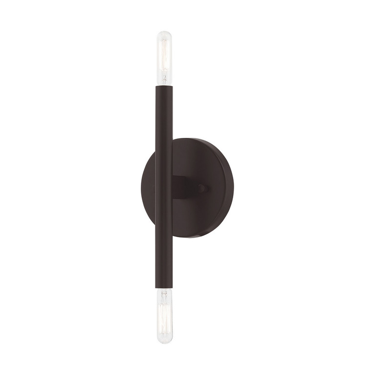 Livex Lighting - 51172-07 - Two Light Wall Sconce - Copenhagen - Bronze