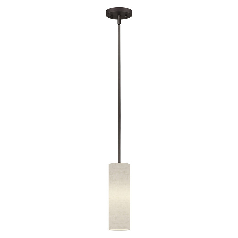 Livex Lighting - 52130-92 - One Light Mini Pendant - Monroe - English Bronze