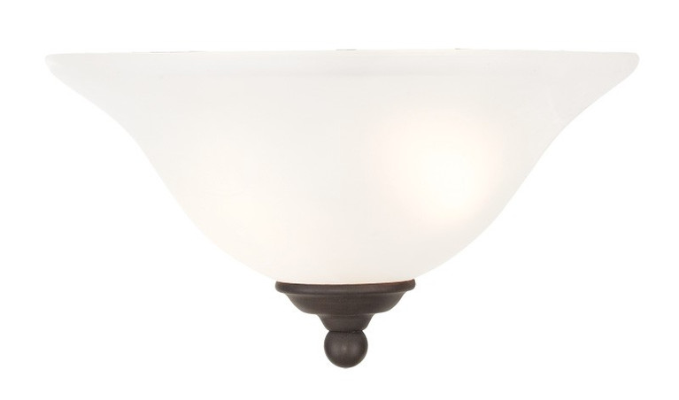 Livex Lighting - 6120-07 - One Light Wall Sconce - Coronado - Bronze