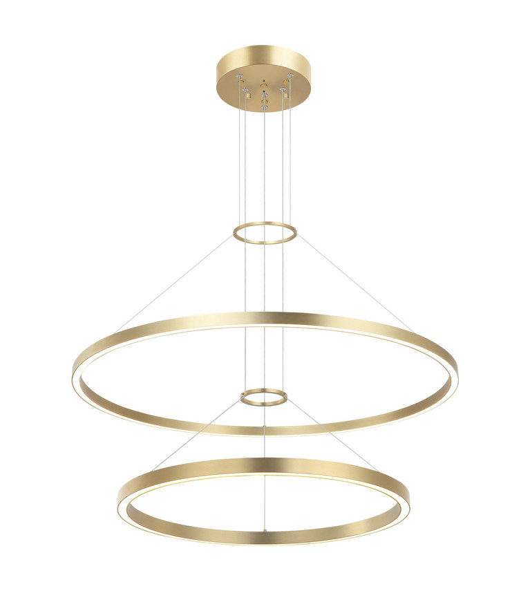 Matteo Lighting - C30856BG - LED Chandelier - O'HARA - Brushed Gold
