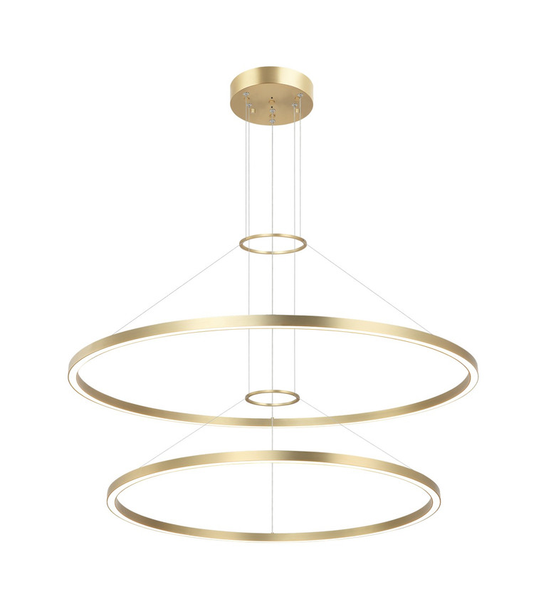 Matteo Lighting - C30872BG - LED Chandelier - O'HARA - Brushed Gold