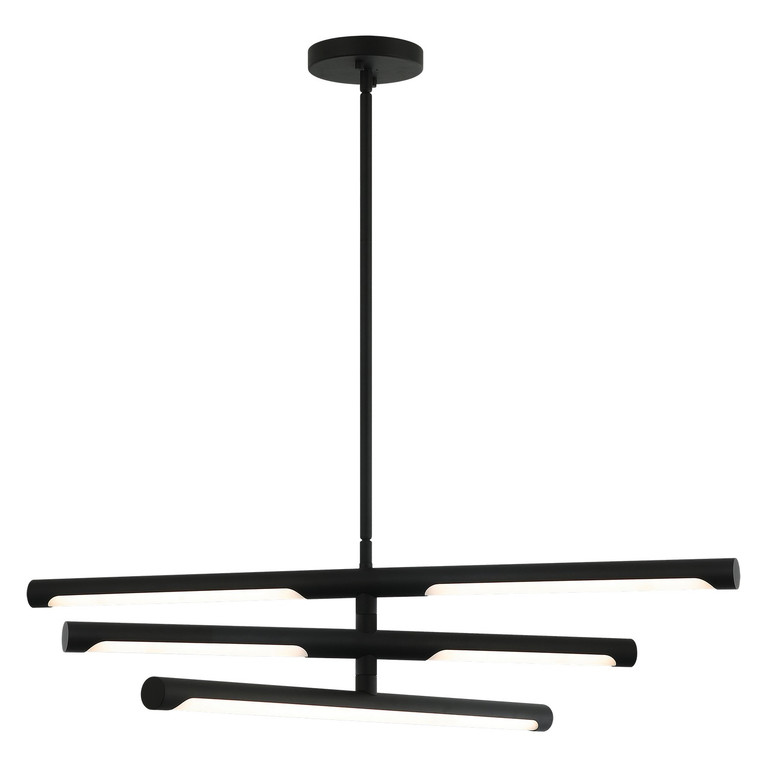 Matteo Lighting - C31490MB - LED Pendant - NOVELLE - Matte Black