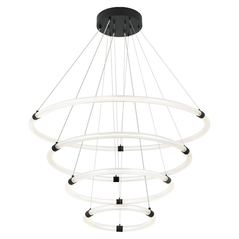 Matteo Lighting - C34899MB - LED Pendant - INKARA - Matte Black
