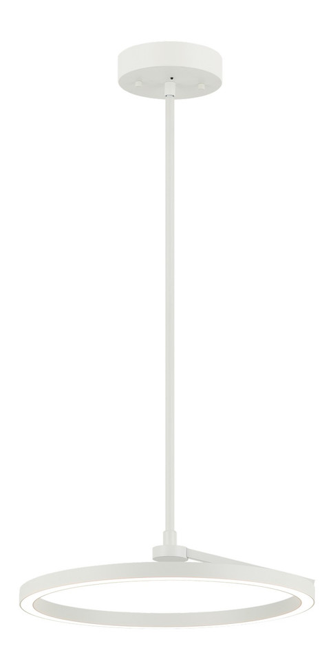 Matteo Lighting - C36716WH - LED Pendant - THE TRUNDLE - White