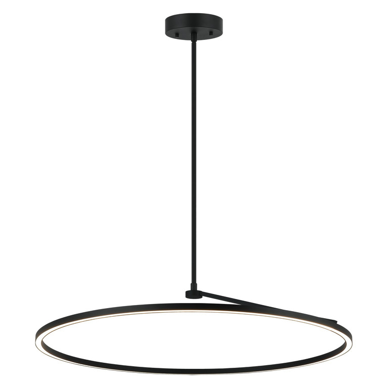 Matteo Lighting - C36740MB - LED Pendant - The Trundle - Matte Black
