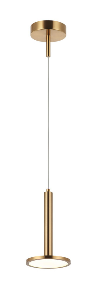 Matteo Lighting - C37701AG - LED Pendant - EXTRATERRESTRIAL - Aged Gold Brass