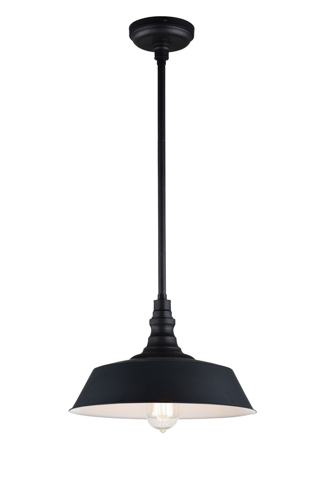 Matteo Lighting - C58303DG - One Light Pendant - Scacchi - Dark Grey