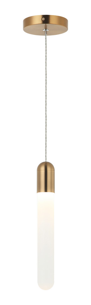Matteo Lighting - C65801AG - LED Pendant - Aydin - Aged Gold Brass