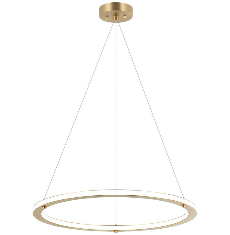 Matteo Lighting - C66124BG - LED Pendant - VICTORIA - Brushed Gold