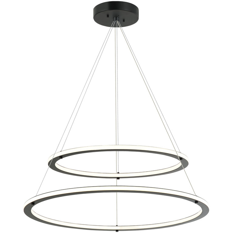 Matteo Lighting - C66156BK - LED Pendant - VICTORIA - Black