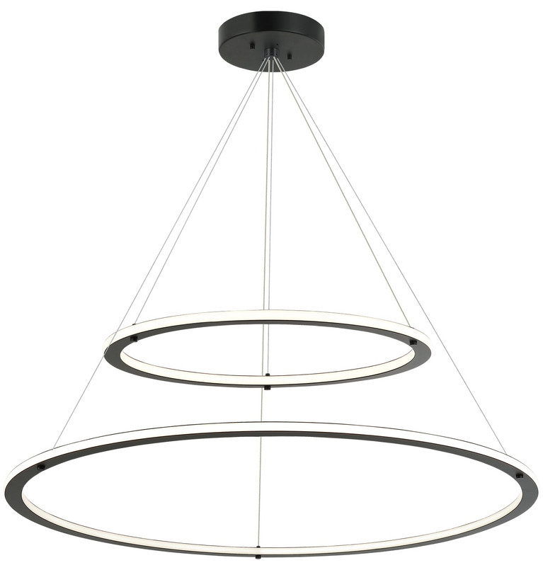 Matteo Lighting - C66164BK - LED Pendant - VICTORIA - Black