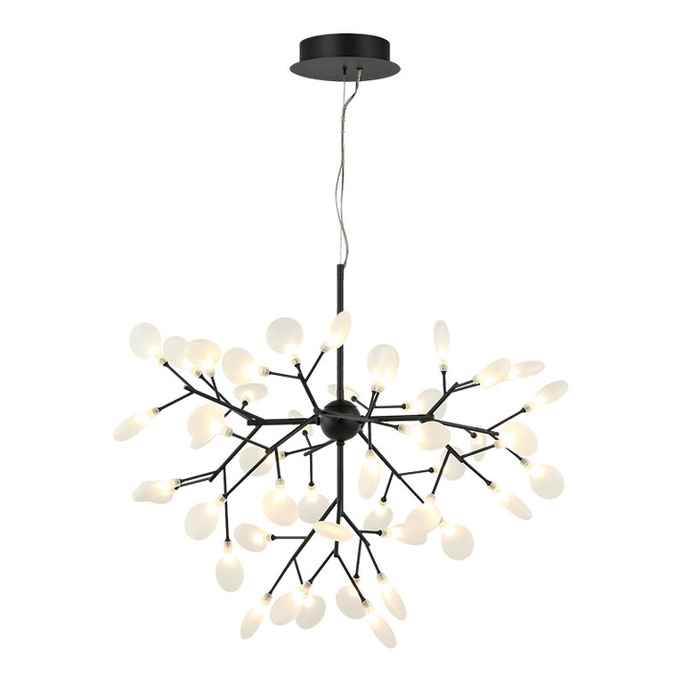 Matteo Lighting - C69836MB - LED Pendant - Hydragea Bloom - Matte Black