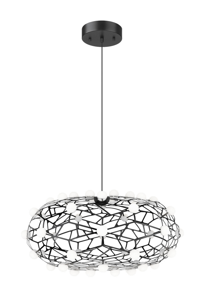 Matteo Lighting - C76324BK - LED Chandelier - Coral - Black
