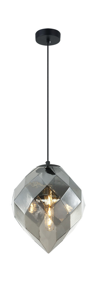 Matteo Lighting - C78011SM - One Light Pendant - Gemma - Smoke