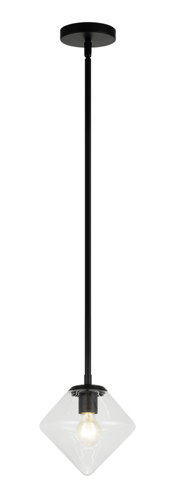 Matteo Lighting - C81751BKCL - One Light Chandelier - Novo - Black