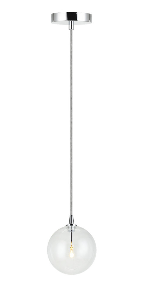 Matteo Lighting - C81801CHCL - One Light Pendant - Bolha - Chrome