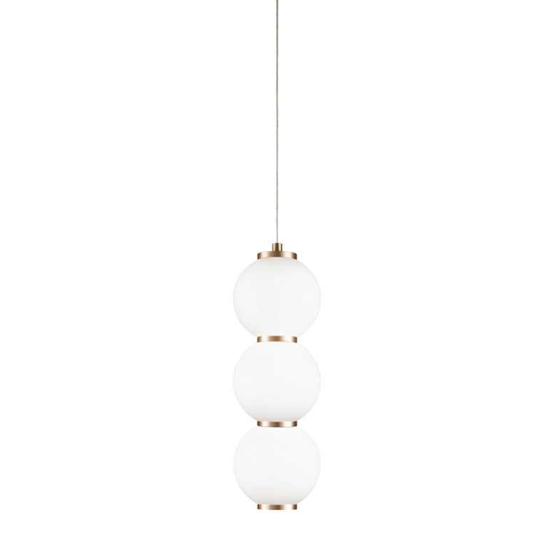 Matteo Lighting - C82402OR - LED Pendant - Dango - Oxidized Rose