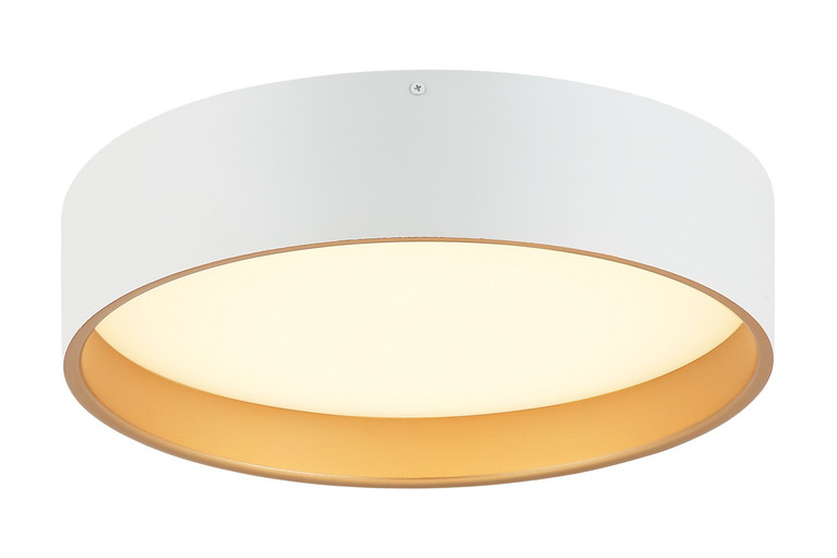 Matteo Lighting - M10115MW - LED Flush Mount - NOVALEE - Matte White