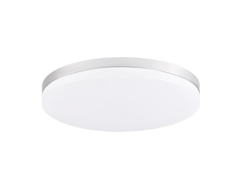 Matteo Lighting - M11901PS - LED Flush Mount - Xelan - Painted Silver