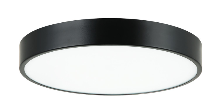 Matteo Lighting - M13702BK - LED Flush Mount - Plato - Black