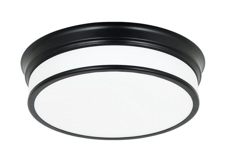 Matteo Lighting - M15401BK - LED Flush Mount - Navo - Black