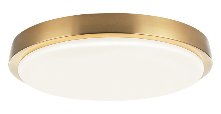 Matteo Lighting - M16115AG - LED Flush Mount - Zane - Matte Black