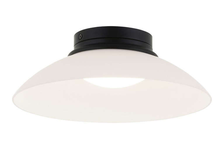 Matteo Lighting - M16401MBFR - LED Flush Mount - LUNA - Matte Black