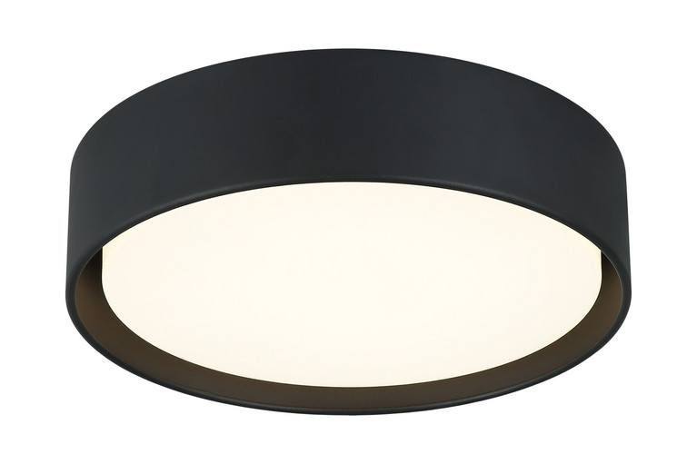 Matteo Lighting - M16613MB - LED Ceiling Mount - EZRA - Matte Black