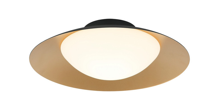 Matteo Lighting - M17001MB - LED Ceiling Mount - CARAVON - Matte Black