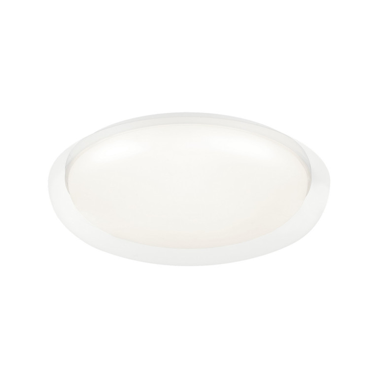 Matteo Lighting - M19816WH - One Light Flush Mount - Aurora - Matte White
