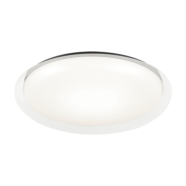 Matteo Lighting - M19820MB - One Light Flush Mount - Aurora - Matte Black