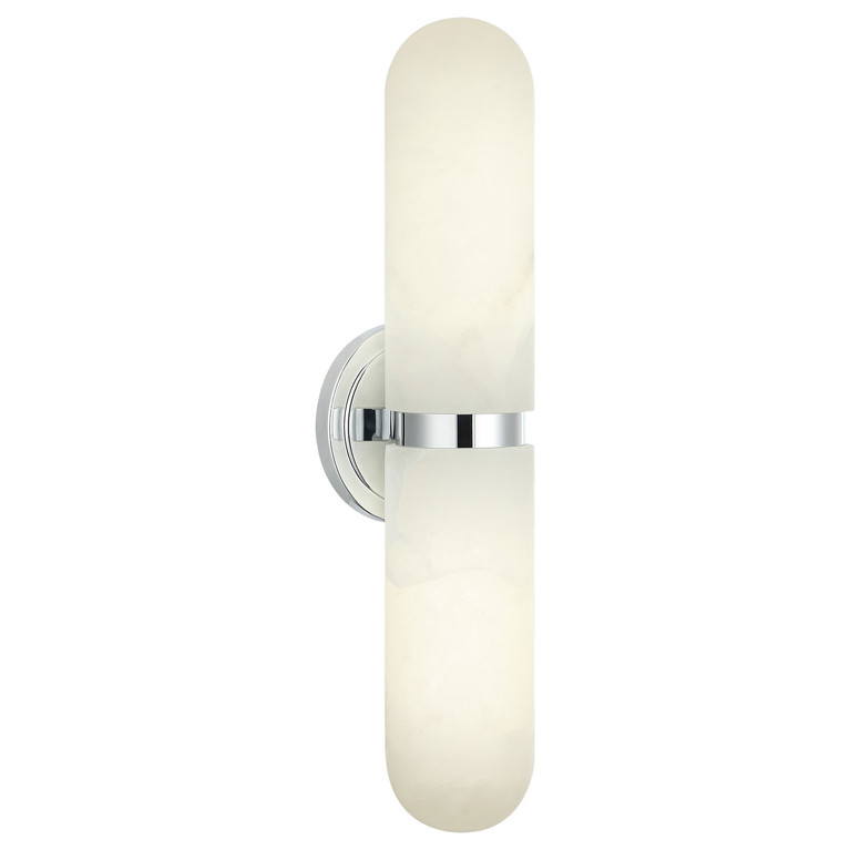 Matteo Lighting - S01912CH - Two Light Wall Sconce - Capsula - Chrome