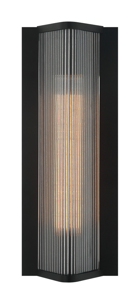 Matteo Lighting - S02601MB - One Light Wall Sconce - Palmira - Matte Black