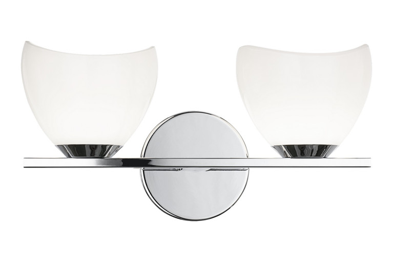 Matteo Lighting - S04202CHOP - Two Light Vanity - Uptowne - Chrome