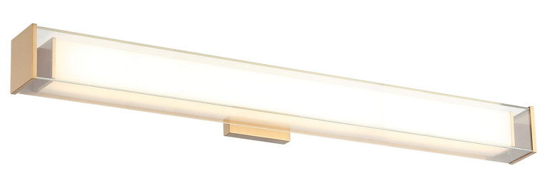 Matteo Lighting - S04432AG - LED Wall Sconce - CARDENNE - Aged Gold Brass