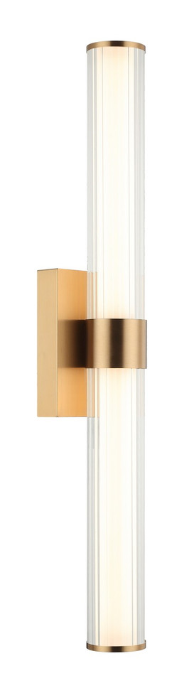 Matteo Lighting - S06426AG - LED Vanity - Macie - Aged Gold Brass