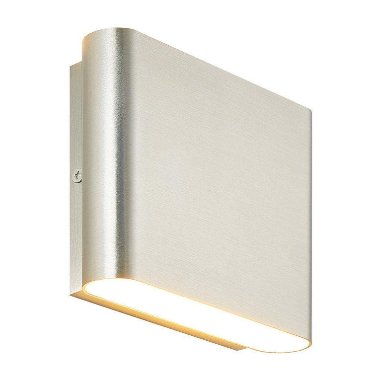 Matteo Lighting - S06506BN - LED Outdoor Lantern - BECKETT - Brushed Nickel