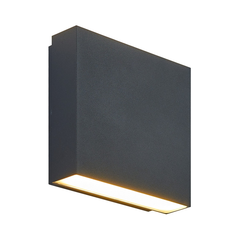Matteo Lighting - S06606MB - LED Outdoor Lantern - WESTON - Matte Black