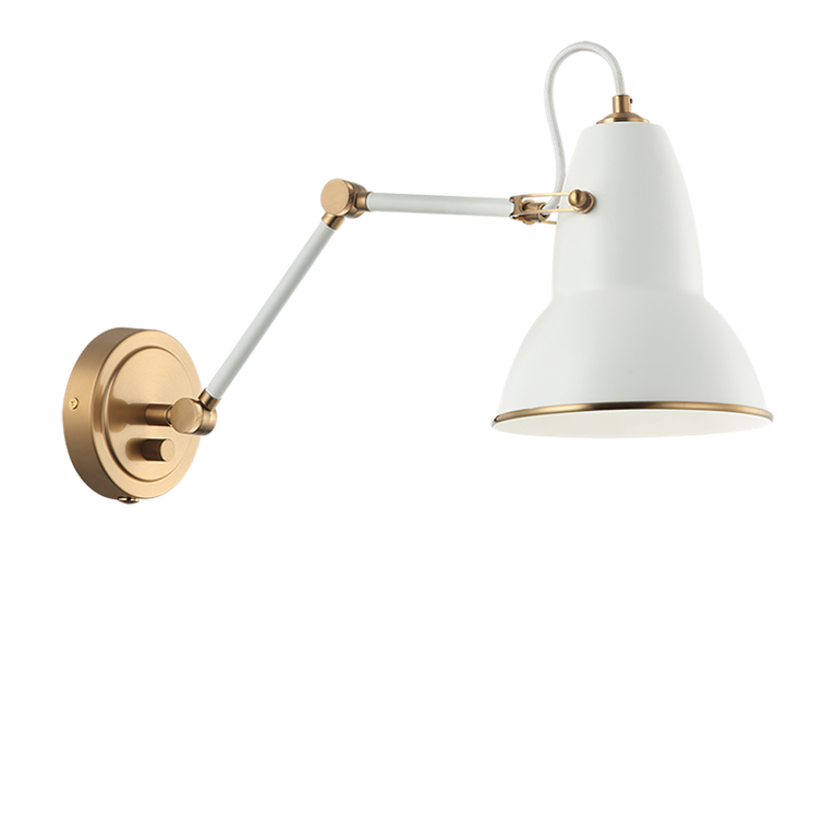 Matteo Lighting - S08421AGWH - One Light Wall Sconce - Buzz - White