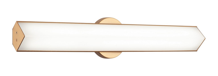Matteo Lighting - S09924AG - LED Vanity - Jade - Aged Gold Brass